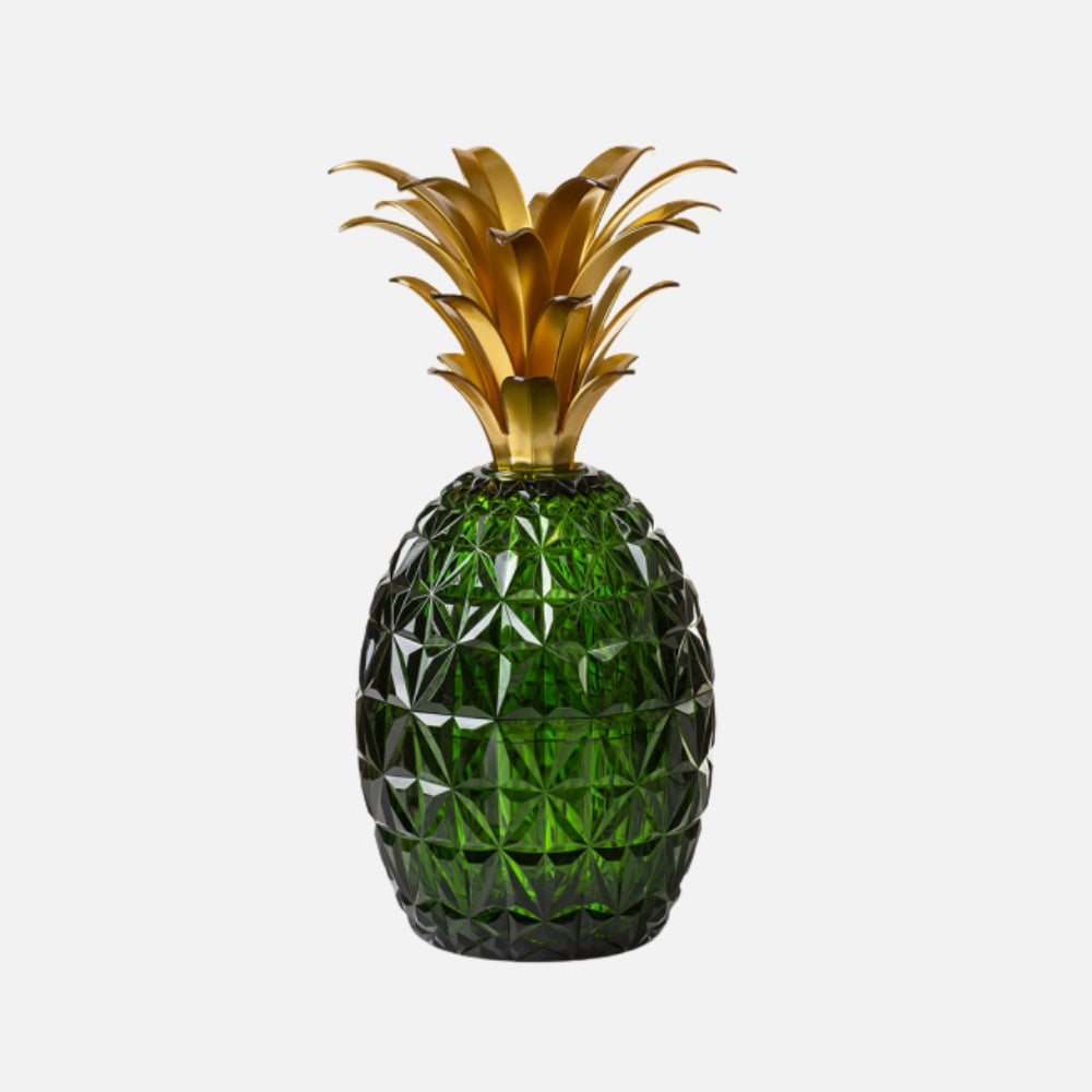 Melissa Cutlery Holder & Ice Bucket Acrylic Base Pineapple-Green