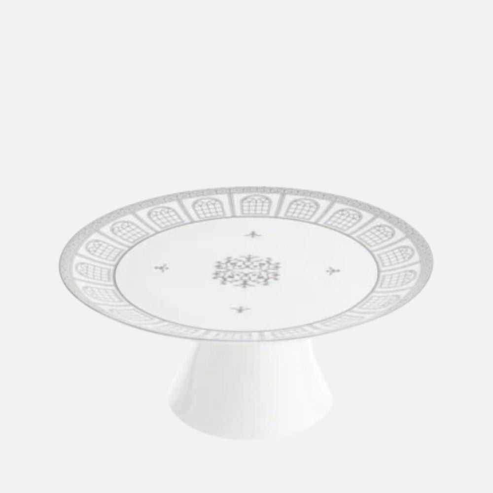 Niche Printaniere Footed Round Cake Platter, 33cm