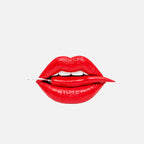 Mouth Red With Red Pepper