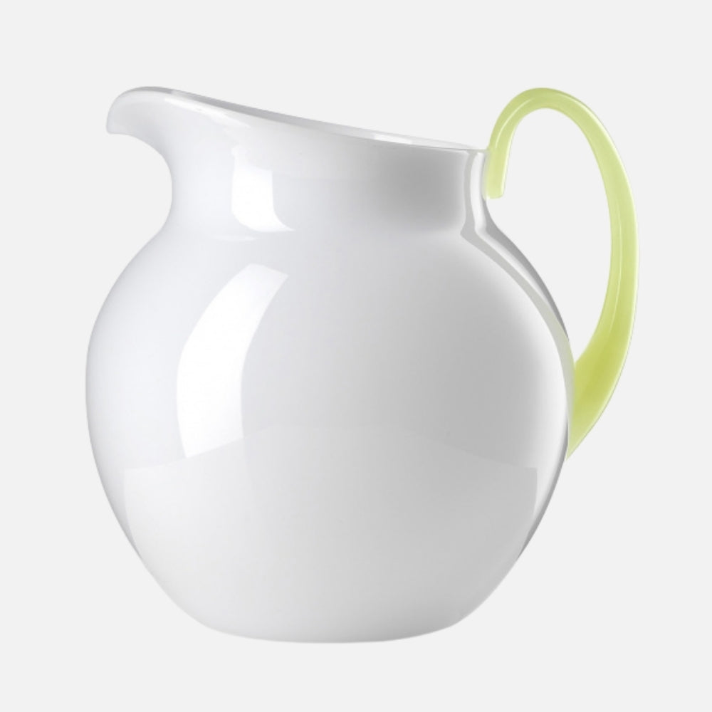 Pallina White Opal Pitcher – Acrylic with Fluorescent Handle 2 L