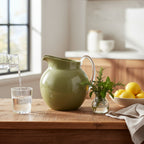 Pallina Olive Green Gloss Acrylic Pitcher – 2L