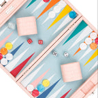 Pink Crocodile Medium Backgammon