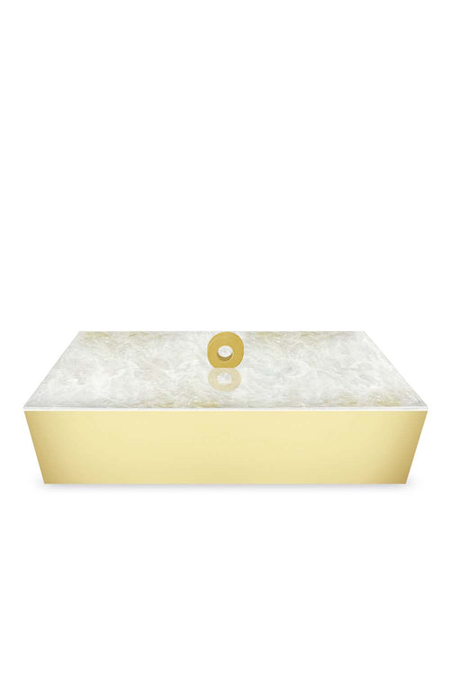 Plexi Tea Box, Gold