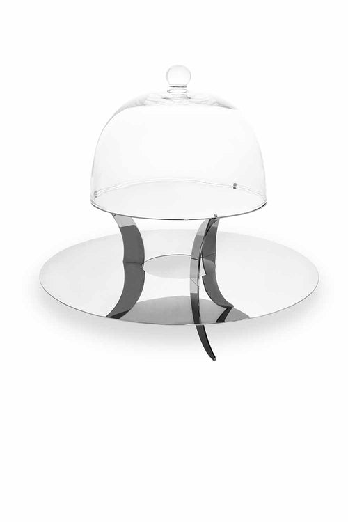 Riser 2-Tier Stand with Dome, 45cm