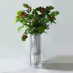 Hurricane Crystal Lily Vase – Strict Large Hand-Cut Crystal Decorative Vase