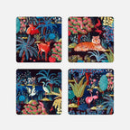 Set of 4 coasters - The Palace Garden