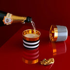 Champagne Goblet Ca` D`Oro, Vertical Stripes