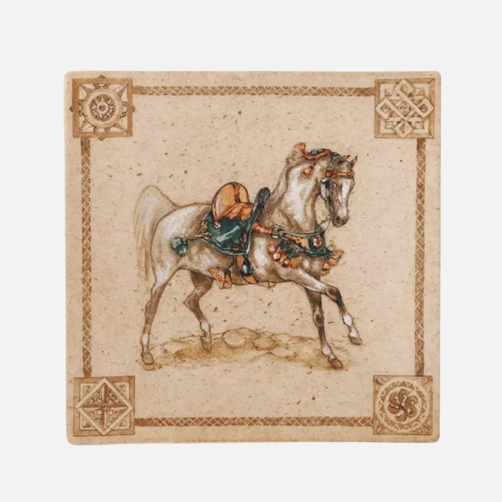 Small Square Cut - Wind Horses