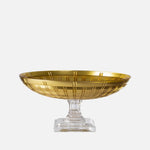 Susan Gold Acrylic Centerpiece Bowl – Decorative Dish