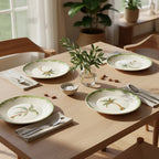 Trees Ceramic Salad Plates – Set of 4