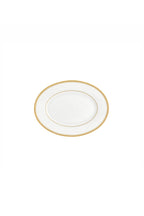 Le Verrier Gold Pickle Dish,  26cm