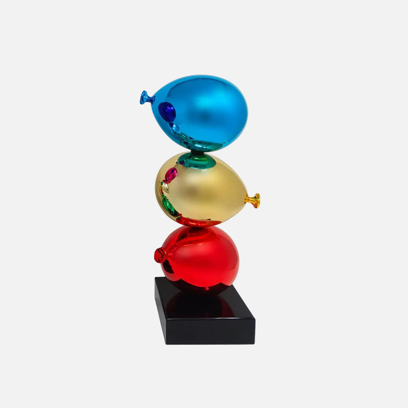 بالونات زين أزرق-ذهبي-أحمر