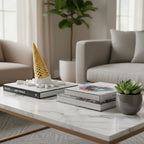 SPLAT! WHITE & GOLD 18 CM