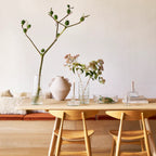 Esa Handmade Recycled Glass Vase – Transparent