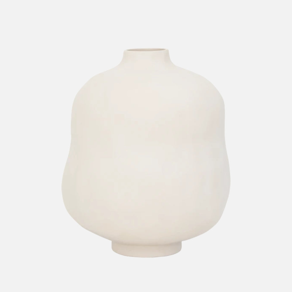 Mille Handmade Ceramic Vase – Almond Milk