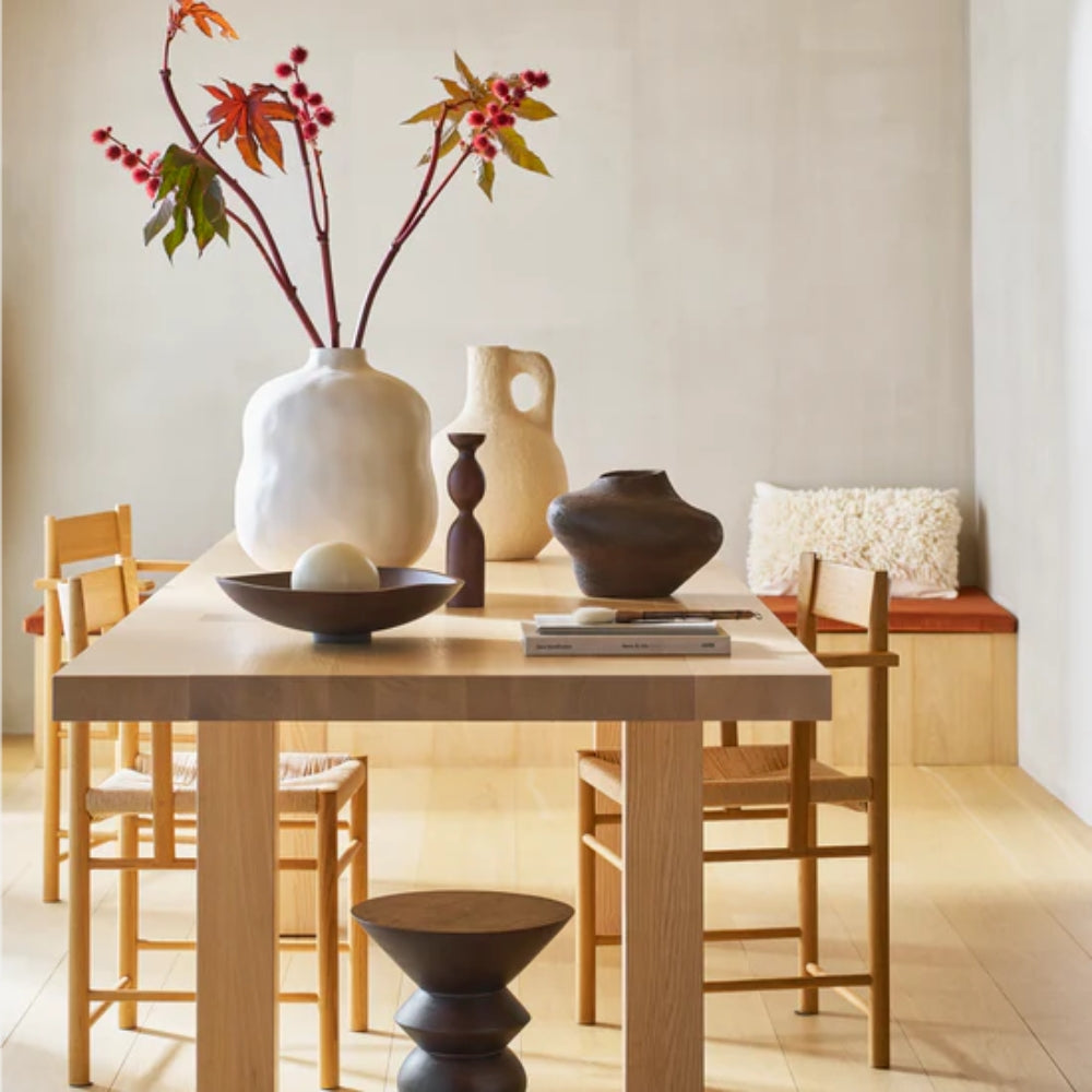 Mille Handmade Ceramic Vase – Almond Milk