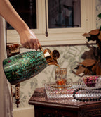 Amazonia 0.7L Thermos Gold Leaves Gold for Home