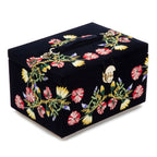 Zoe Medium Jewellery Box in Indigo