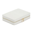 Maria Large Zip Case in White