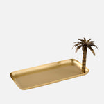 Palm Tray Gold with 6 Masbaha Chaffe Cups