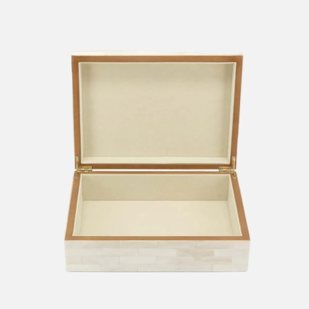Abhika Bone Box, 31x33cm, interior detail 2
