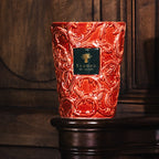 Baobab Collection Brame Artemis 4-wick scented candle in mouth-blown glass, 1.1kg, styled in a room setting (2)