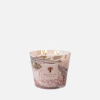 Baobab Collection Manon 4-wick scented candle in mouth-blown glass, 500g, front view