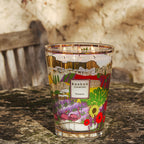 Baobab Collection Provence 4-wick scented candle in mouth-blown glass, 1.1kg, styled in a room setting