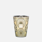 Baobab Collection Rosace 4-wick scented candle in mouth-blown glass, 1.1kg, front view