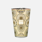 Baobab Collection Rosace 7-wick scented candle in mouth-blown glass, 6.5kg, front view