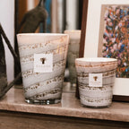 Baobab Collection Sand Atacama 4-wick scented candle in mouth-blown glass, 1.1kg, styled in a room setting (3)