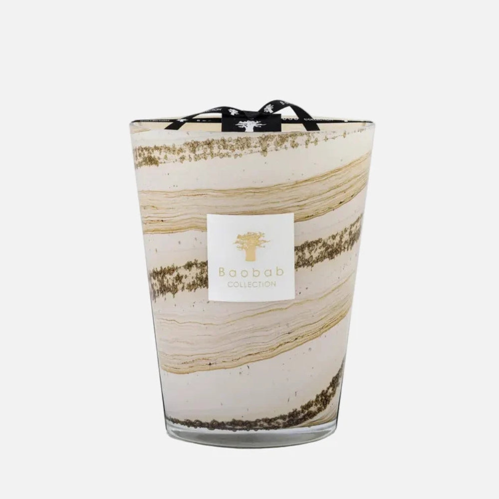 Baobab Collection Sand Siloli 5-wick scented candle in mouth-blown glass, 3kg, alternative angle (2)