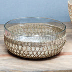 Seagrass Cage Salad Bowl, 25cm