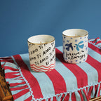 Bitossi Home Forever Always scented candle in a decorated porcelain vessel, alternative angle