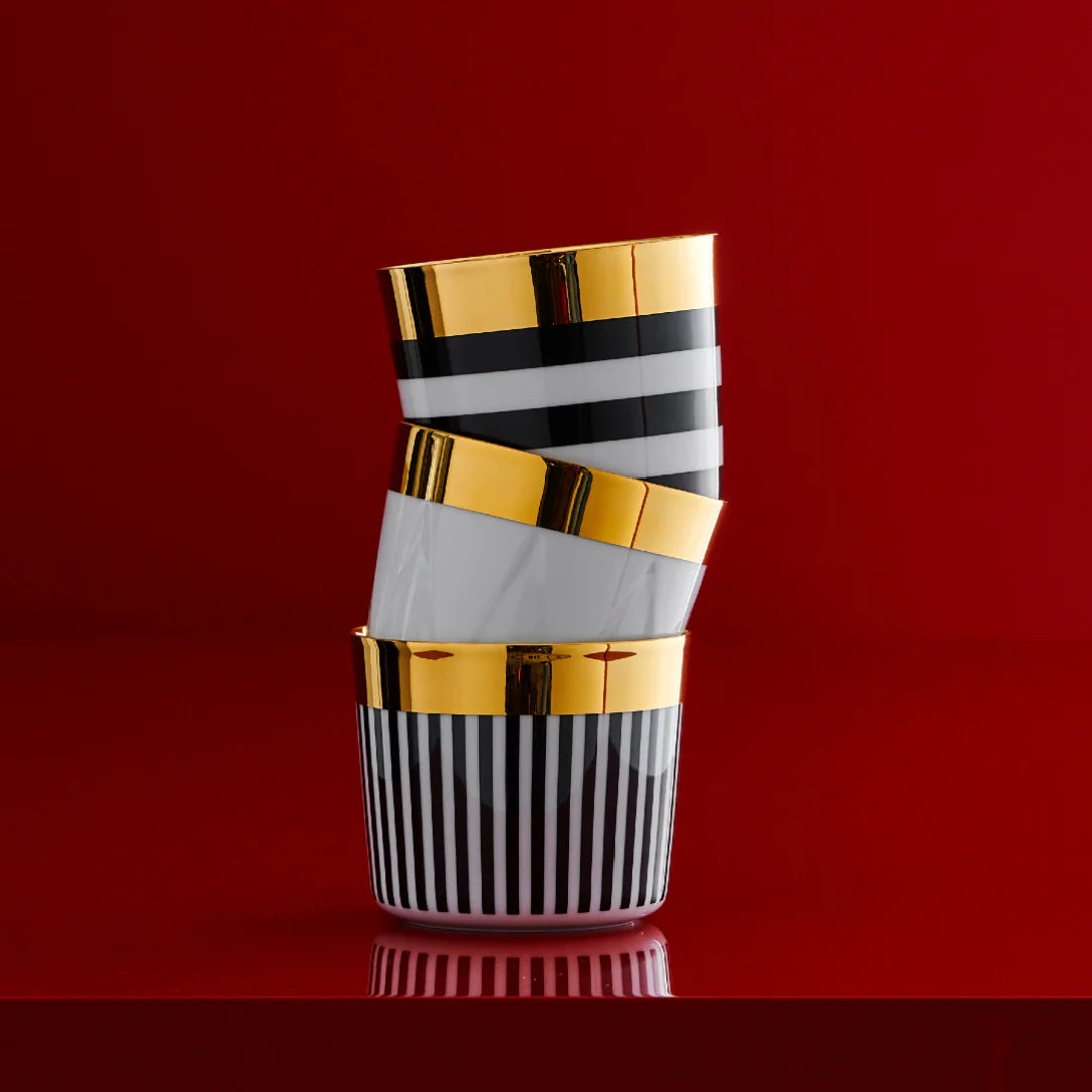 Champagne Goblet Ca` D`Oro, Cross Stripes