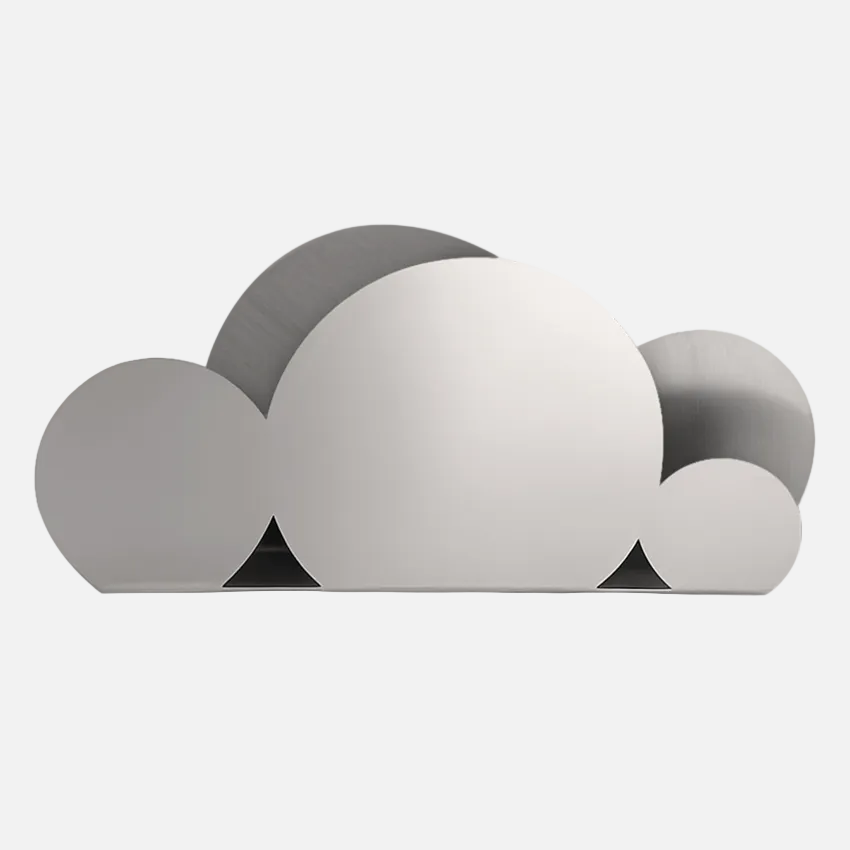 Cloud napkin holder silver