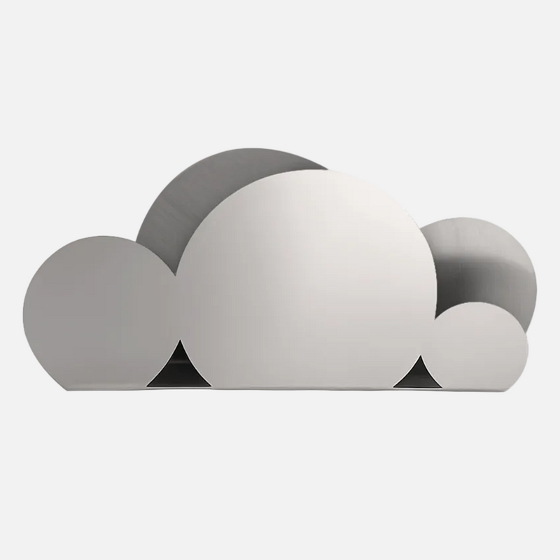 Cloud napkin holder silver