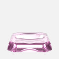 Kristal Soap Dish, Pink