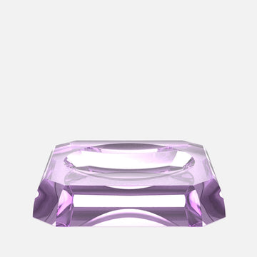 Kristal Soap Dish, Violet