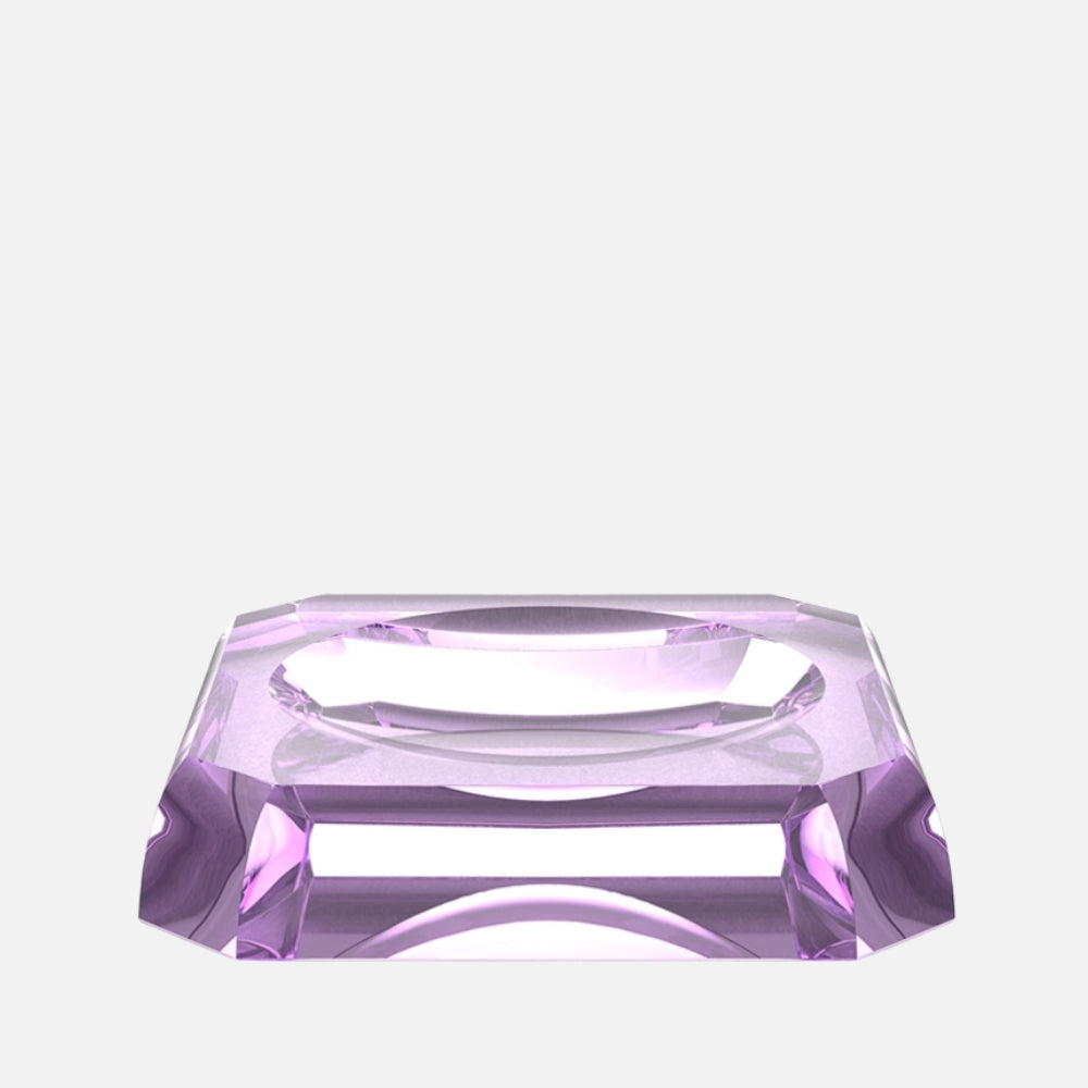 Kristal Soap Dish, Violet