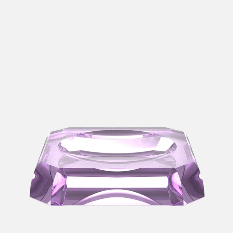 Kristal Soap Dish, Violet
