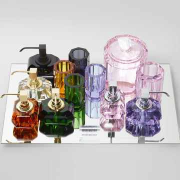 Kristal Soap Dispenser, Pink