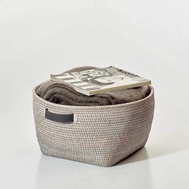 Rattan Basket Storage Container