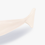 Waww La Table Locmaria shark-shaped ceramic dish by Yann Le Coadic, alternative angle
