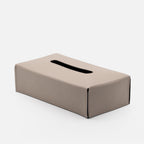 Giobagnara Ready Rectangular Tissue Holder, Stone, side view