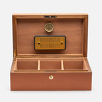 Giobagnara Santiago Cigar Humidor, Siena, 37cm, front view (2)
