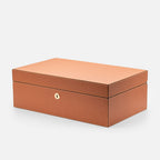 Giobagnara Santiago Cigar Humidor, Siena, 37cm, side view