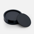 Giobagnara Tao Coaster Holder with 6 Coasters, Ocean, front view 2