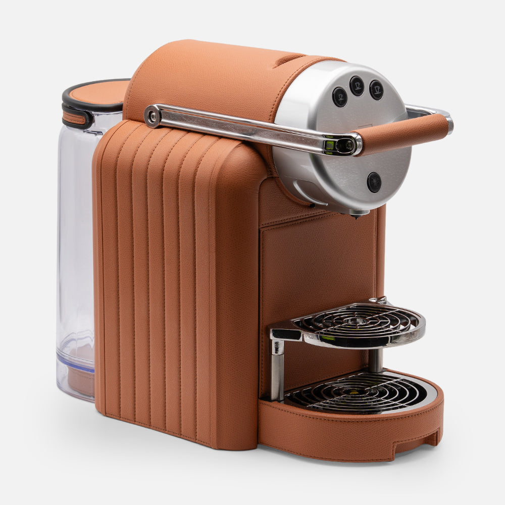 Giobagnara Zenius Lines Coffee Machine, Sienna, side view