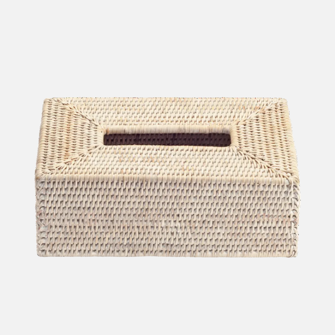 Tissue Box Rectangle – Rattan Light Basket